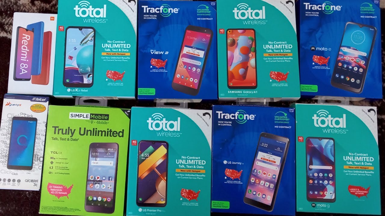 My  Budget Phone Collection