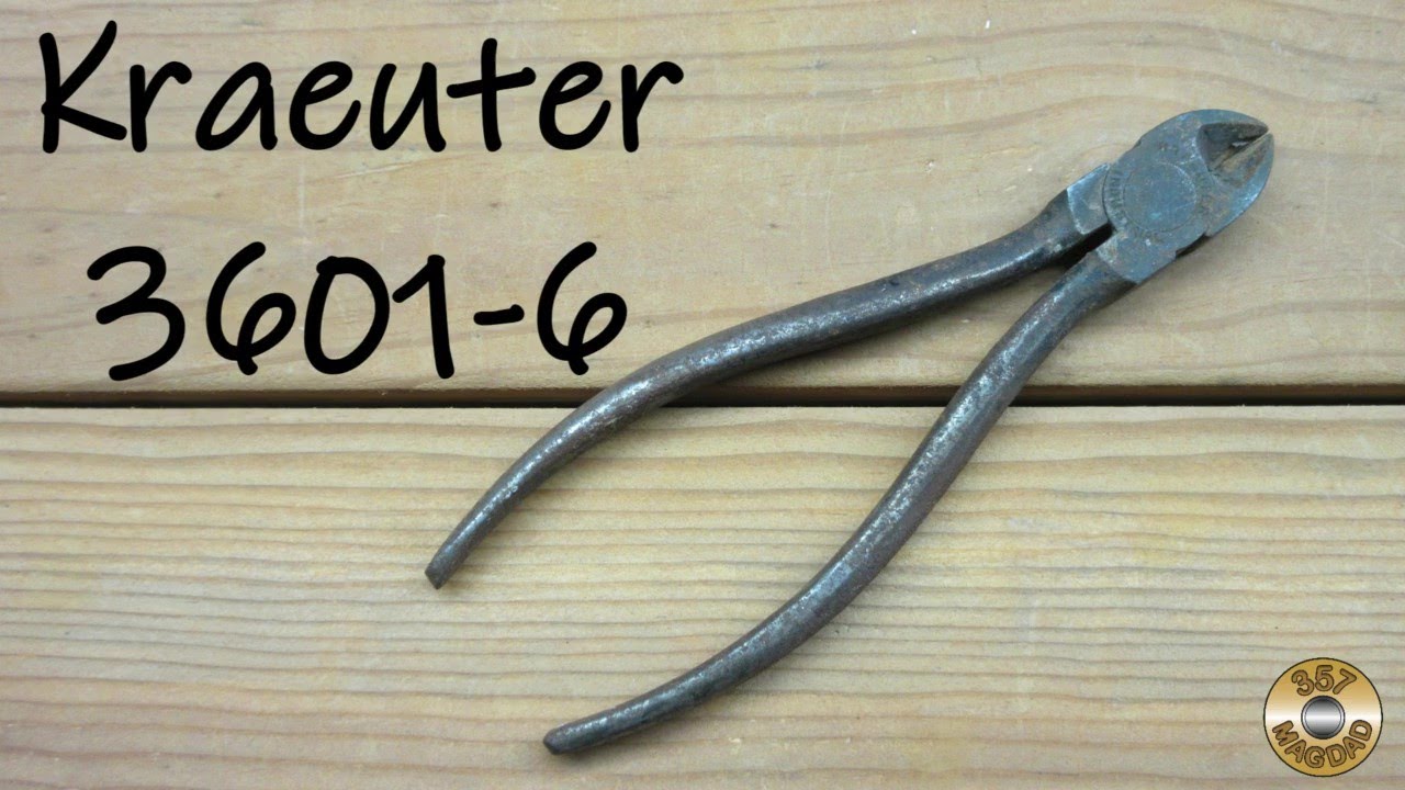 Hand Tool Restoration - Kraeuter 3601-6 Diagonal Cutting Pliers