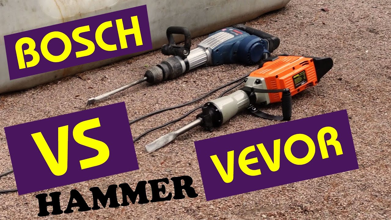 Bricht ALLES durch! Der Abbruchhammer Z1G-ST-95 von Vevor im Test