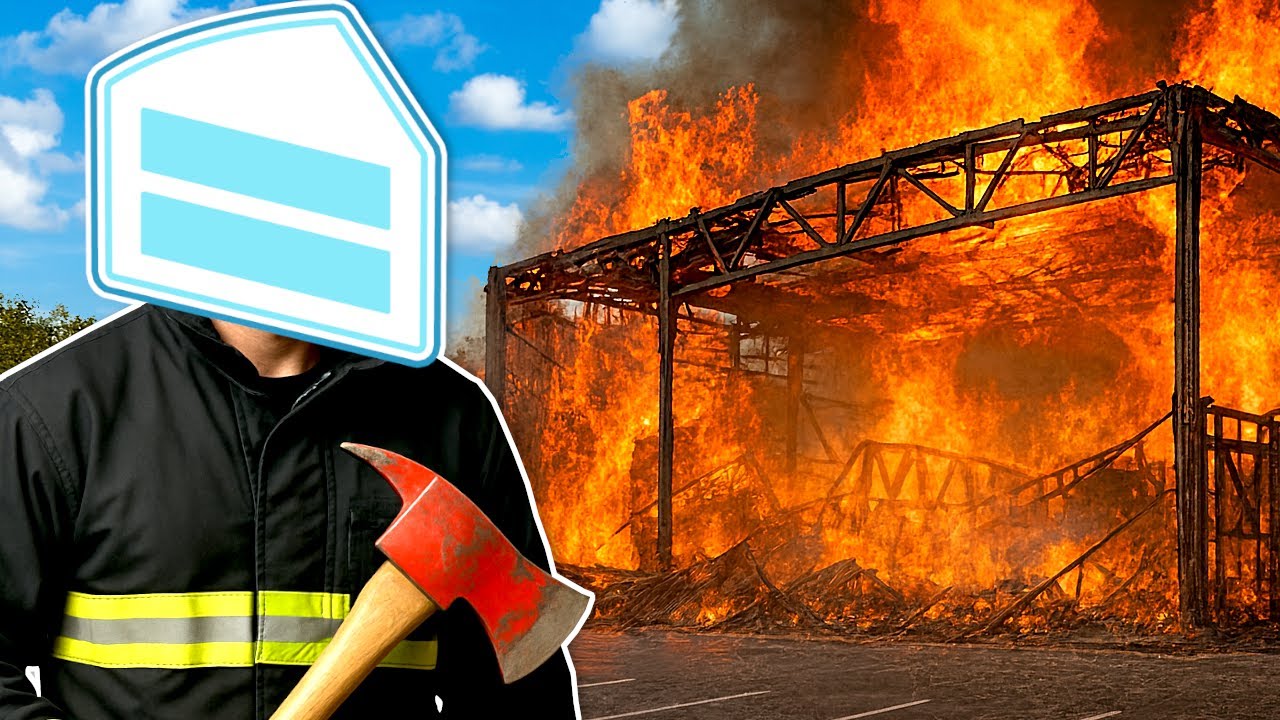 LARGEST FIRE YET in Firefighting Simulator!