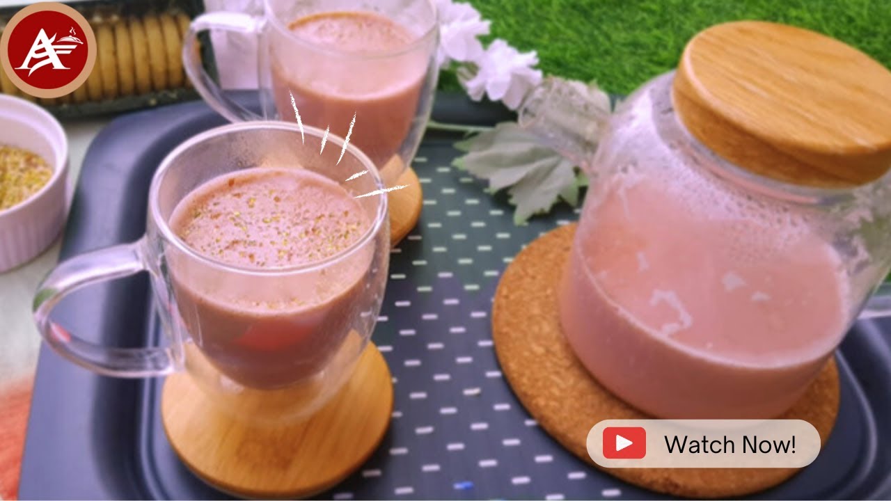 Prefect Pink Tea | Kashmiri Chai Recipe | کشمیری چائے | Gulabi Chai | Chai | Arbish Food Secrets