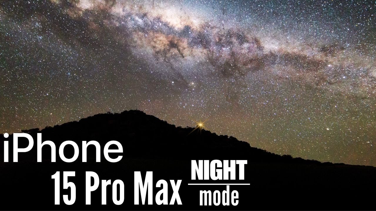 Раскройте весь потенциал астрофотографии с iPhone 15 Pro Max: ваш лучший звездный помощник!