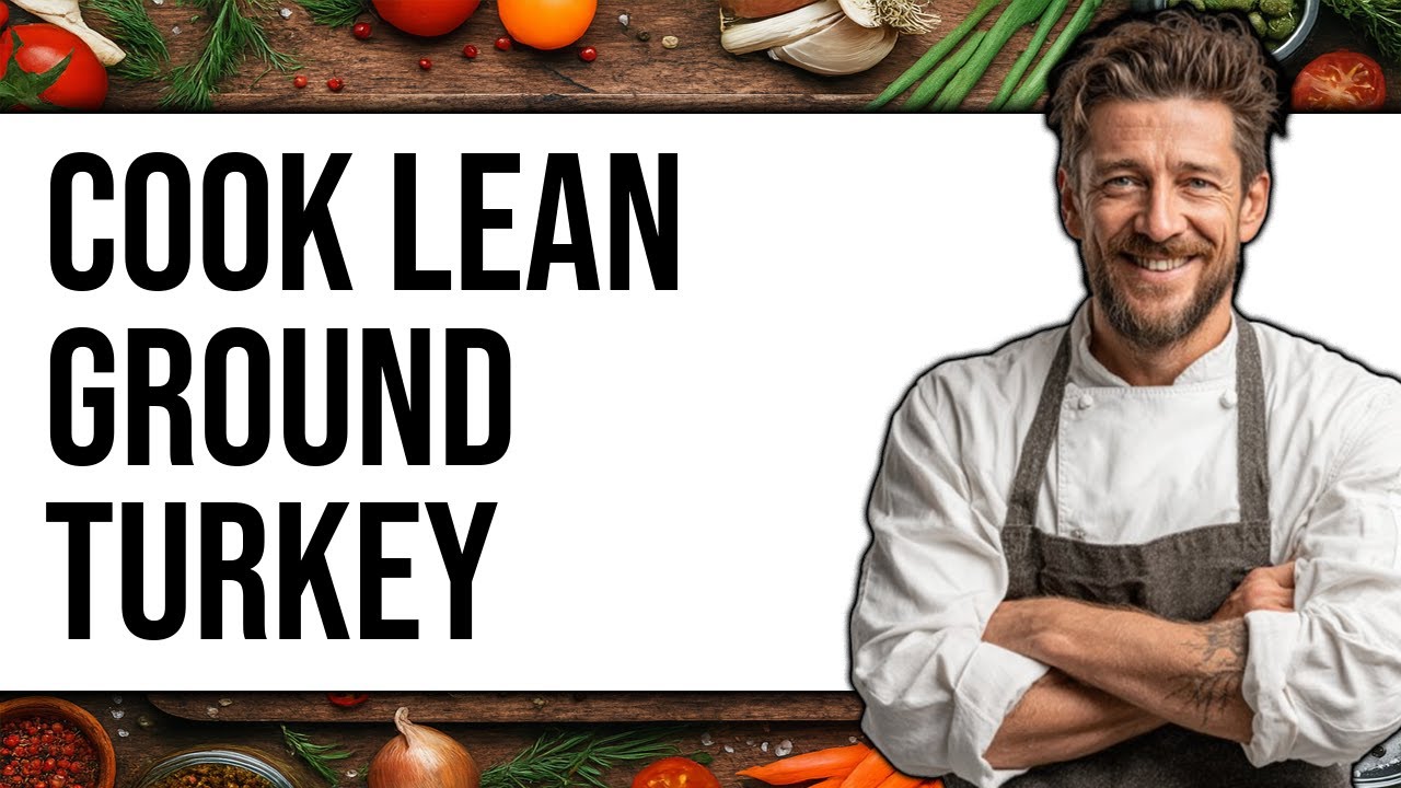 How To Cook Lean Ground Turkey