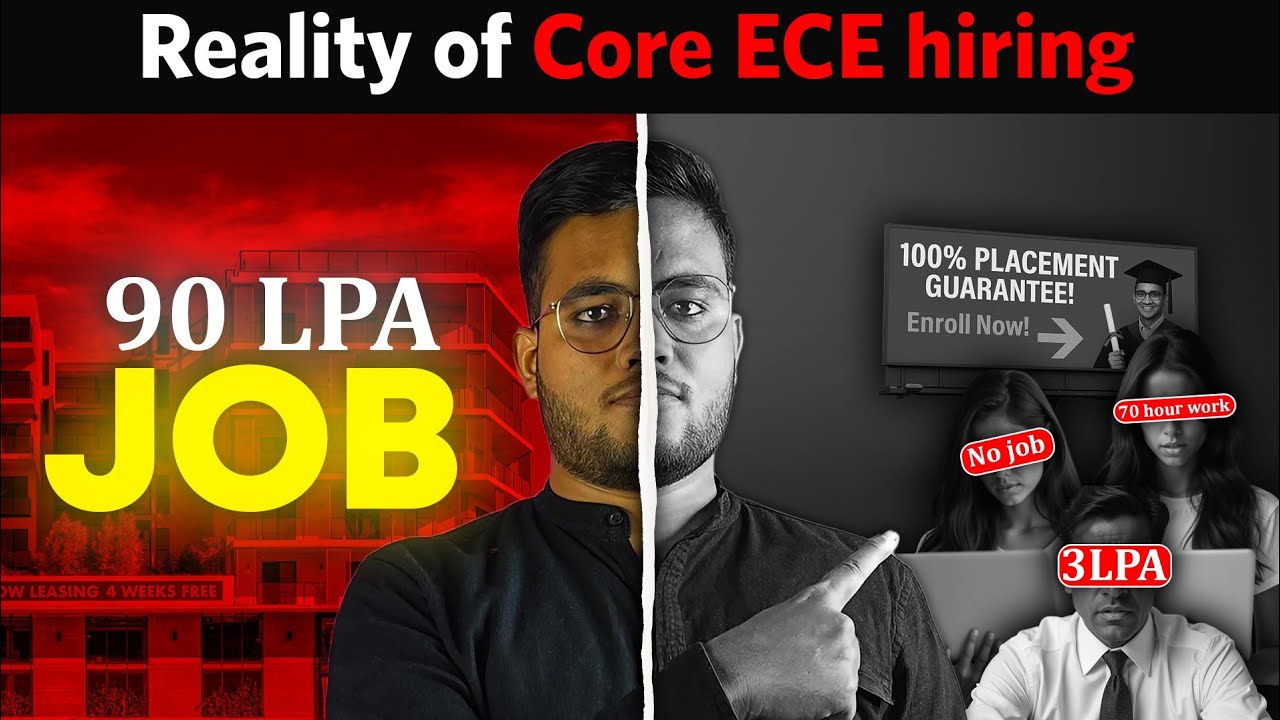 Shocking Reality of ECE Fresher Hiring | Reality of core electronics Jobs