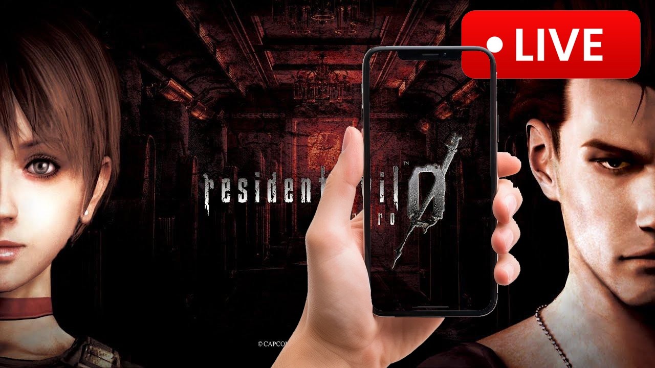 Resident Evil 0 - Hard Mode [🔴VERTICAL LIVE ]