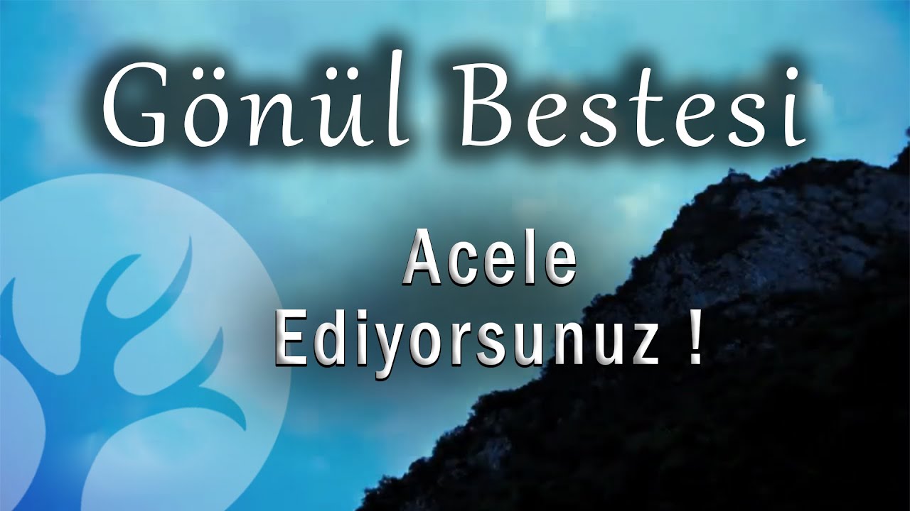 Acele Ediyorsunuz | Gönül Bestesi
