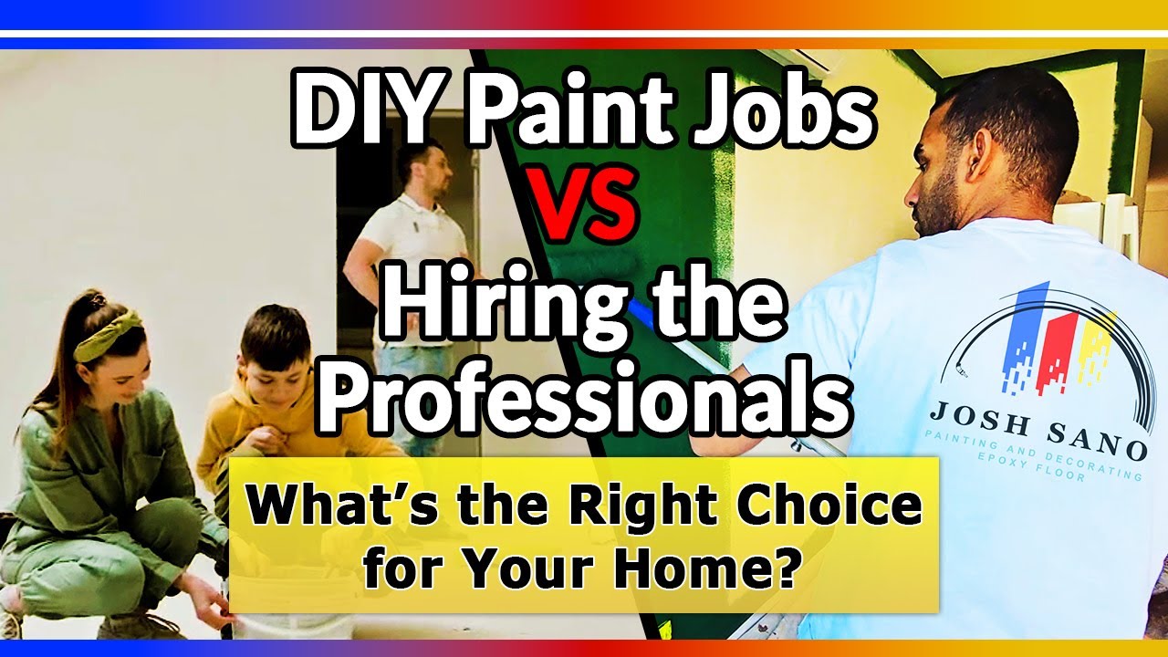 DIY Paint Jobs vs. Hiring the Professionals: What&rsquo;s the Right Choice for Your Home?