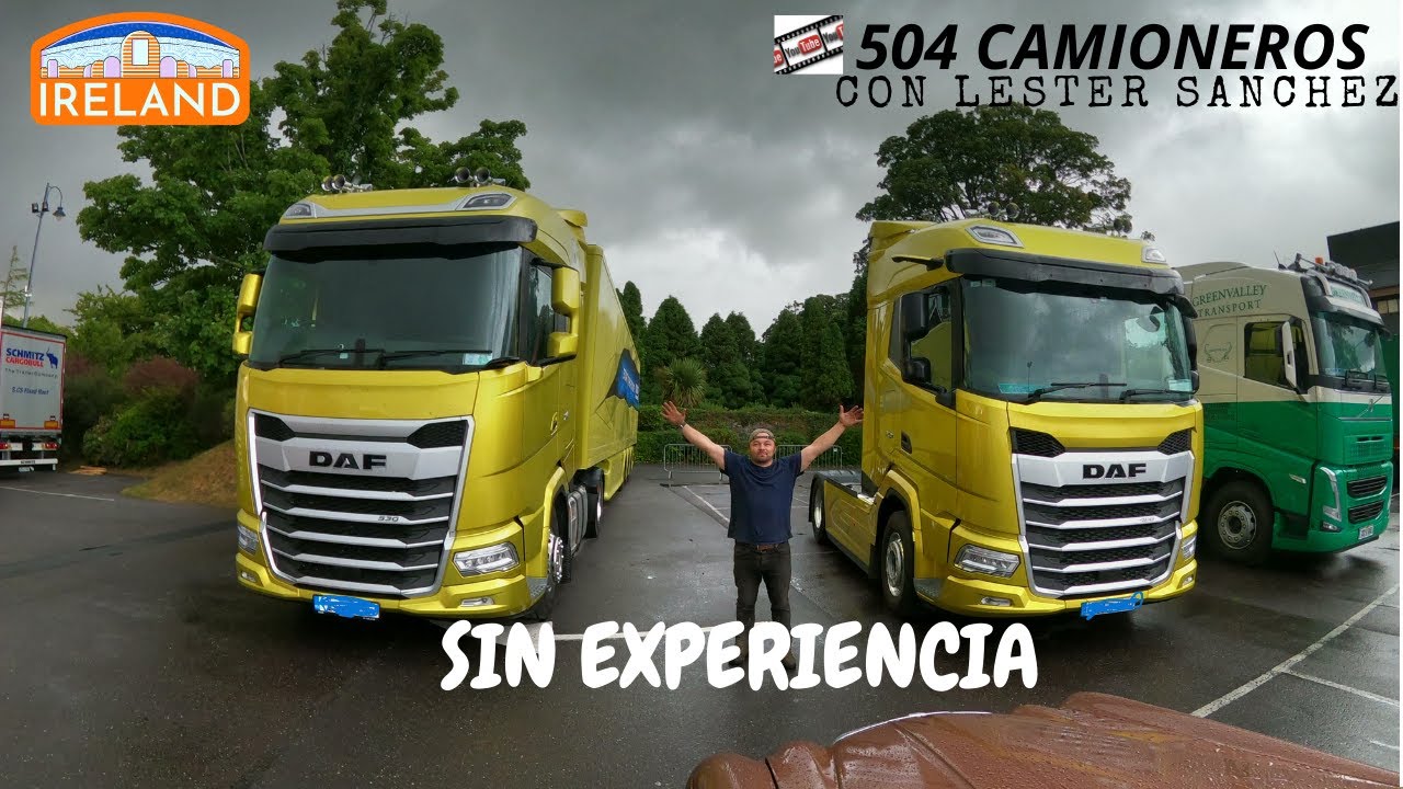 #vivirenirlanda# SIN EXPERIENCIA MANEJANDO CAMIONES EN #IRLANDA#?#trabajarenirlanda
