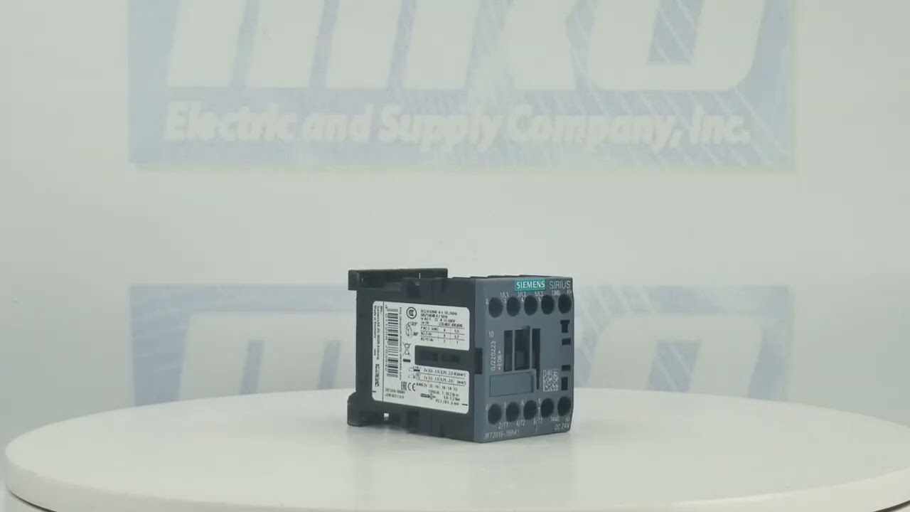 SIEMENS 3RT2016-1BB41 MRO ELECTRIC PRODUCT VIDEO
