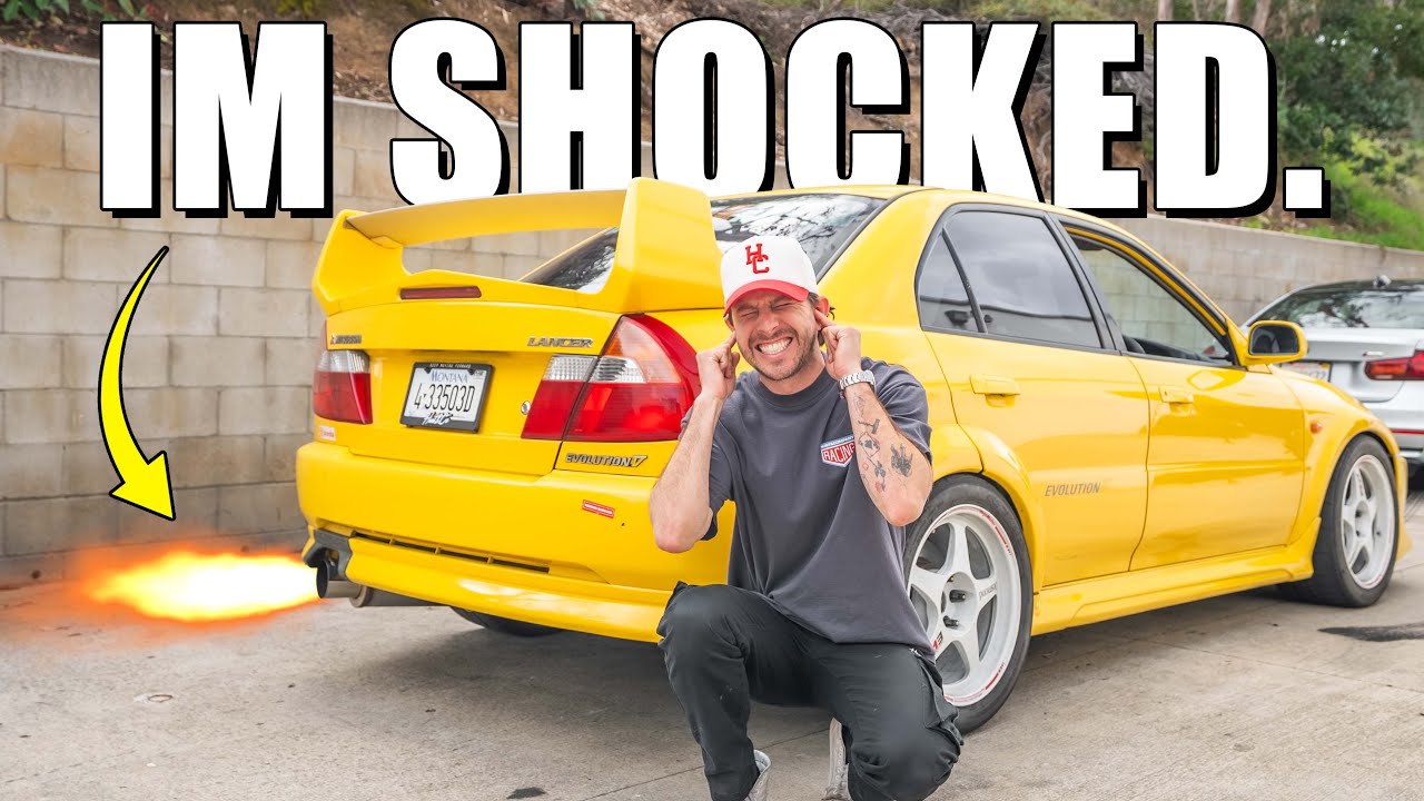 STRAIGHT PIPING MY MITSUBISHI EVO!
