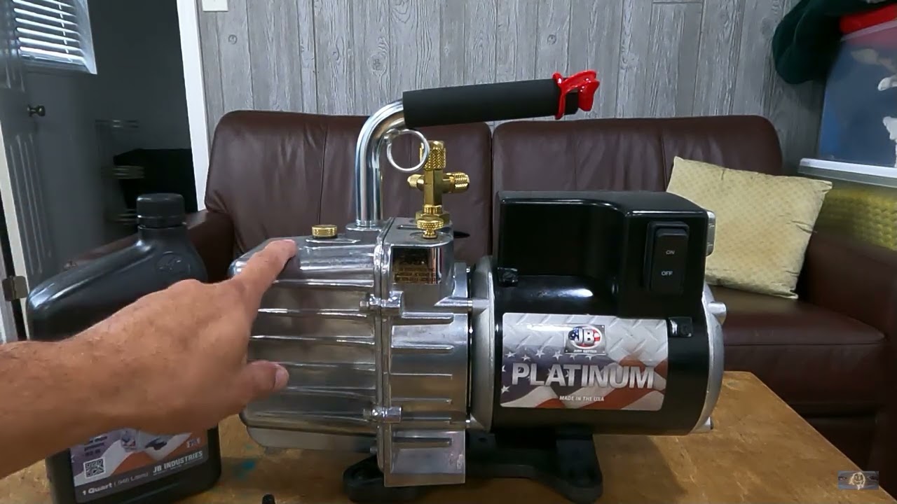 JB Platinum 7 CFM A2L Rated Spark Proof Vacuum Pump
