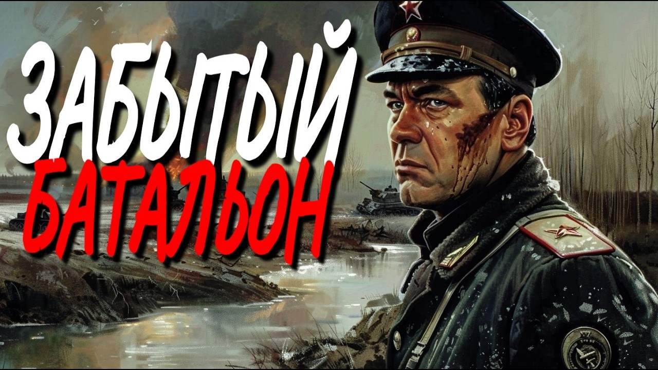 Слушать аудиокнигу: ЗАБЫТЫЙ БАТАЛЬОН | Полностью | Военный