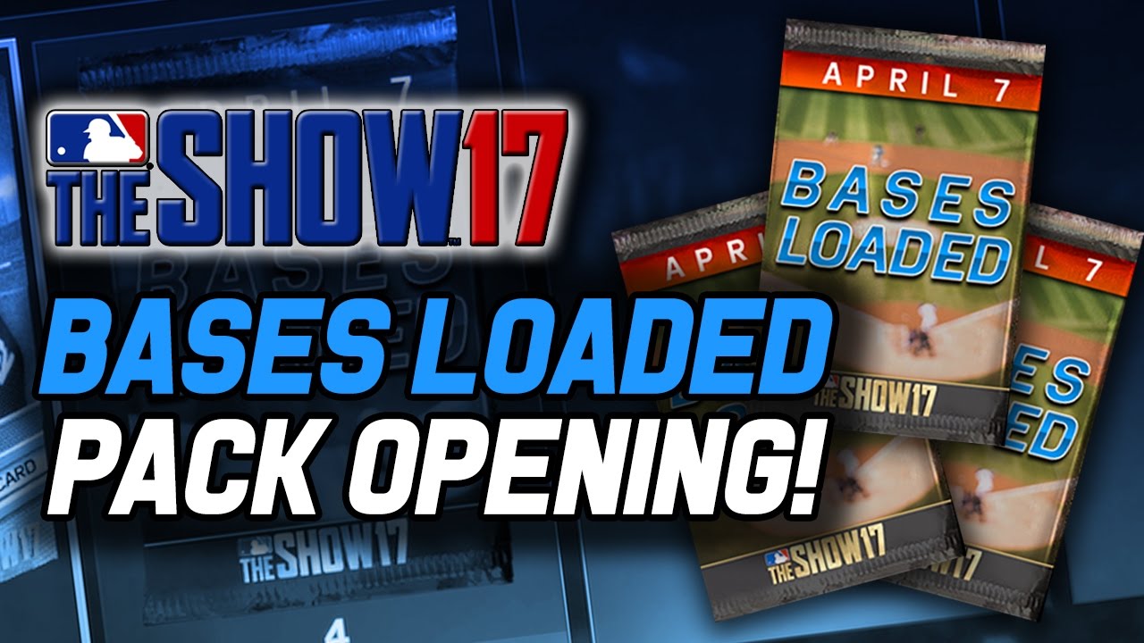 BASES LOADED PACK OPENING! - MLB The Show 17 Pack Opening