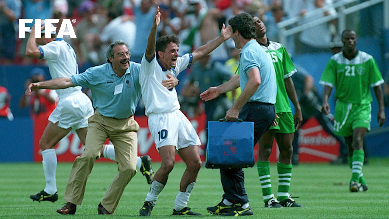 1-Minute Match: Italy vs Nigeria, 1994 FIFA World Cup Round of 16