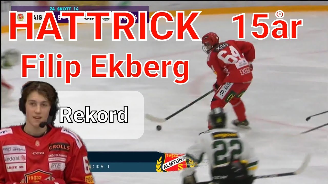 Filip Ekberg Hattrick | Almtuna Östersund Highlights allsvenskan 2023
