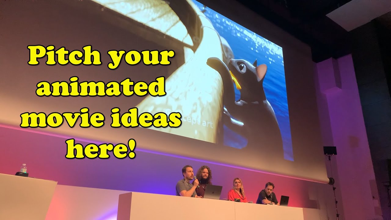 Cartoon Movie - the animated movie pitch event
