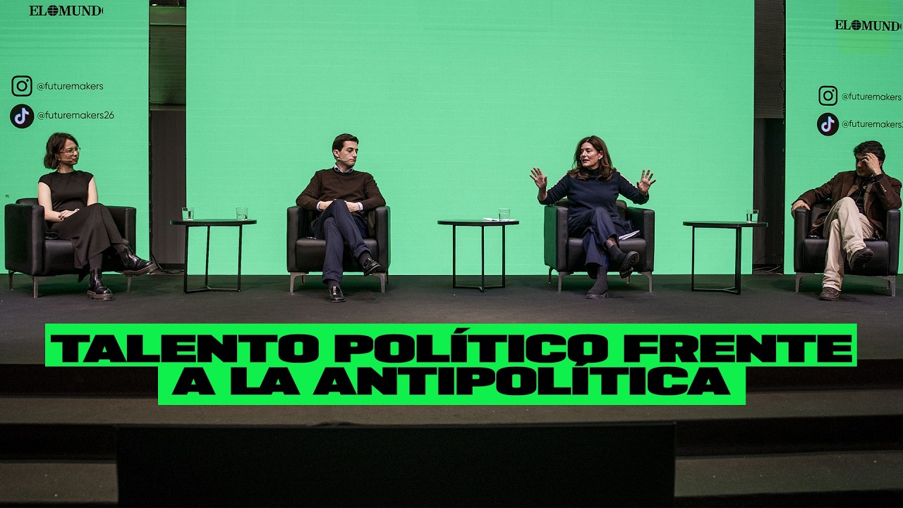 TALENTO POL&Iacute;TICO FRENTE A LA ANTIPOL&Iacute;TICA con Simone Leoni, Anna Politkvskaya y Lorent Saleh
