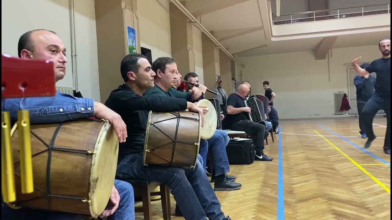 Kafkas Kartalları, Kazbeguri - Müzik ve Dans Prova