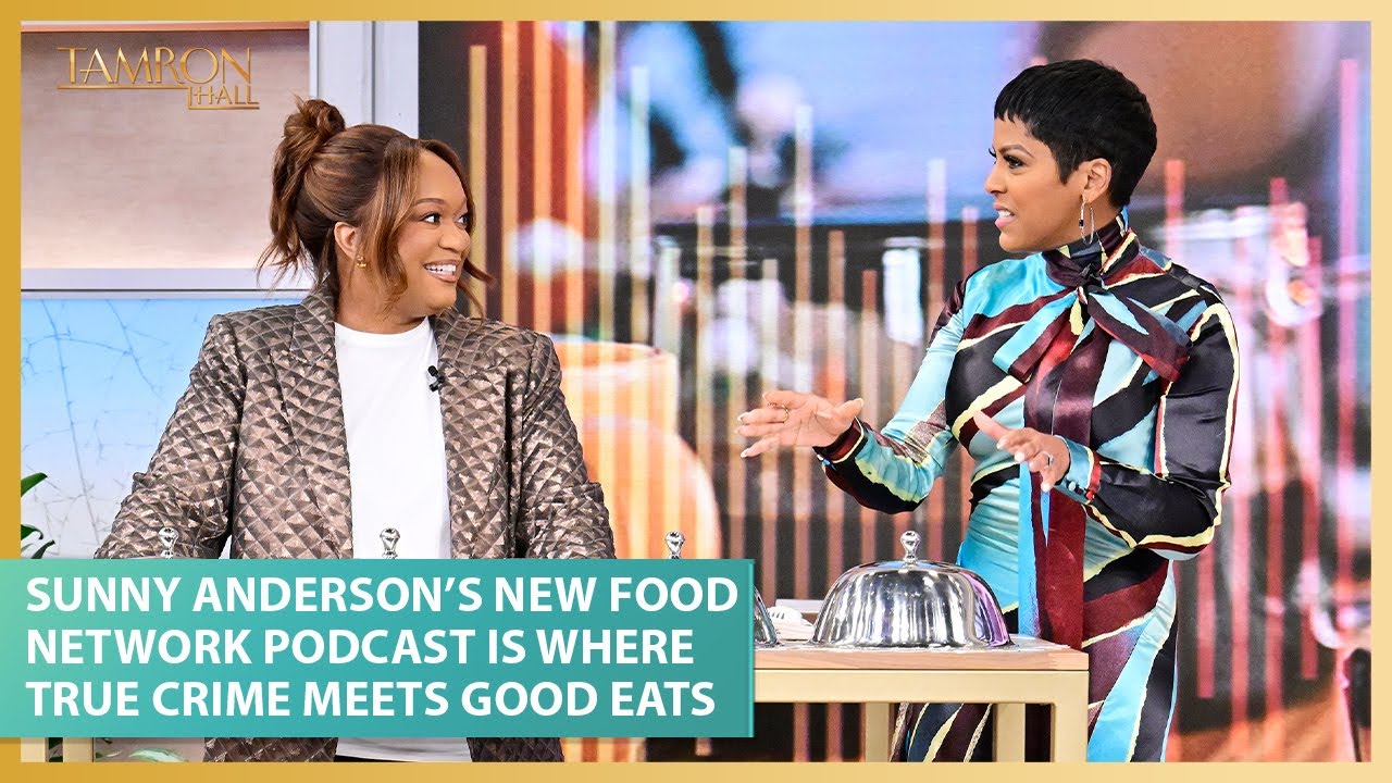 Sunny Anderson’s New Food Network Podcast Is Where True Crime Meets Good Eats