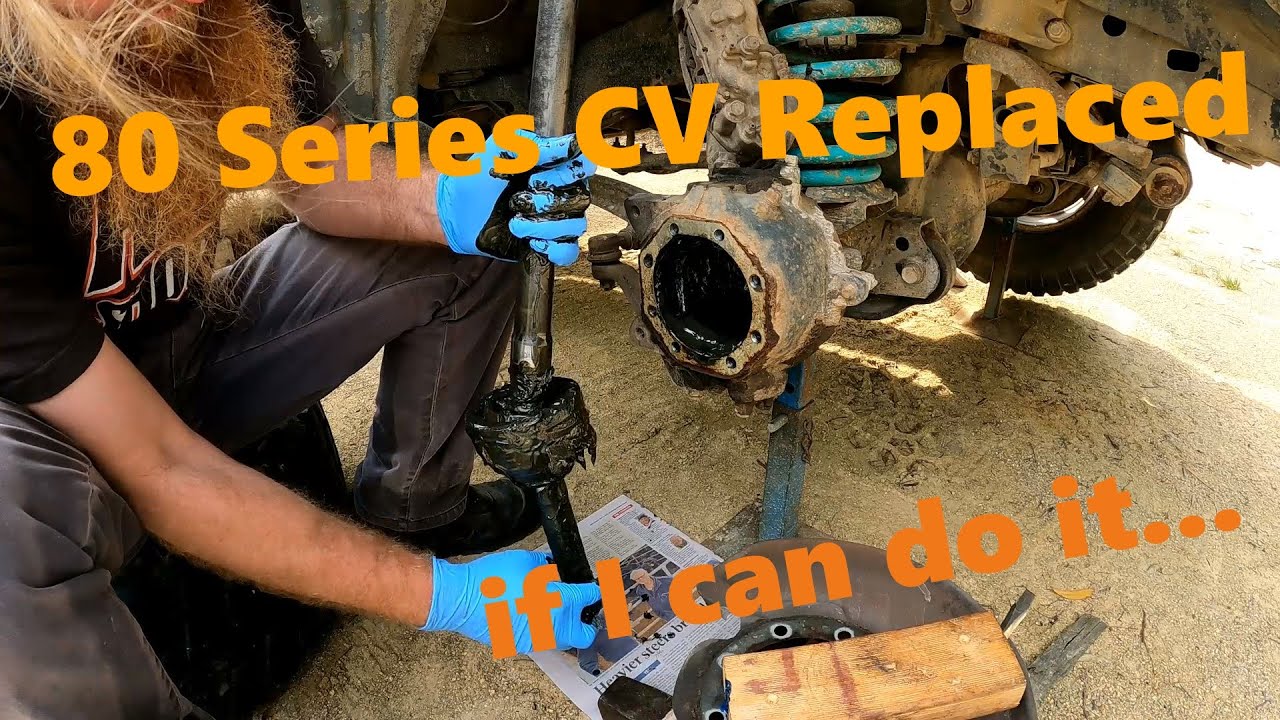 How to replace a CV joint | 80 Series Landcruiser