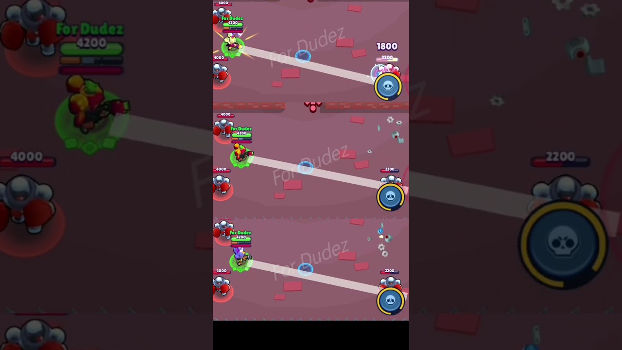 All MANDY skins attack on One frame | Brawl stars |For Dudez