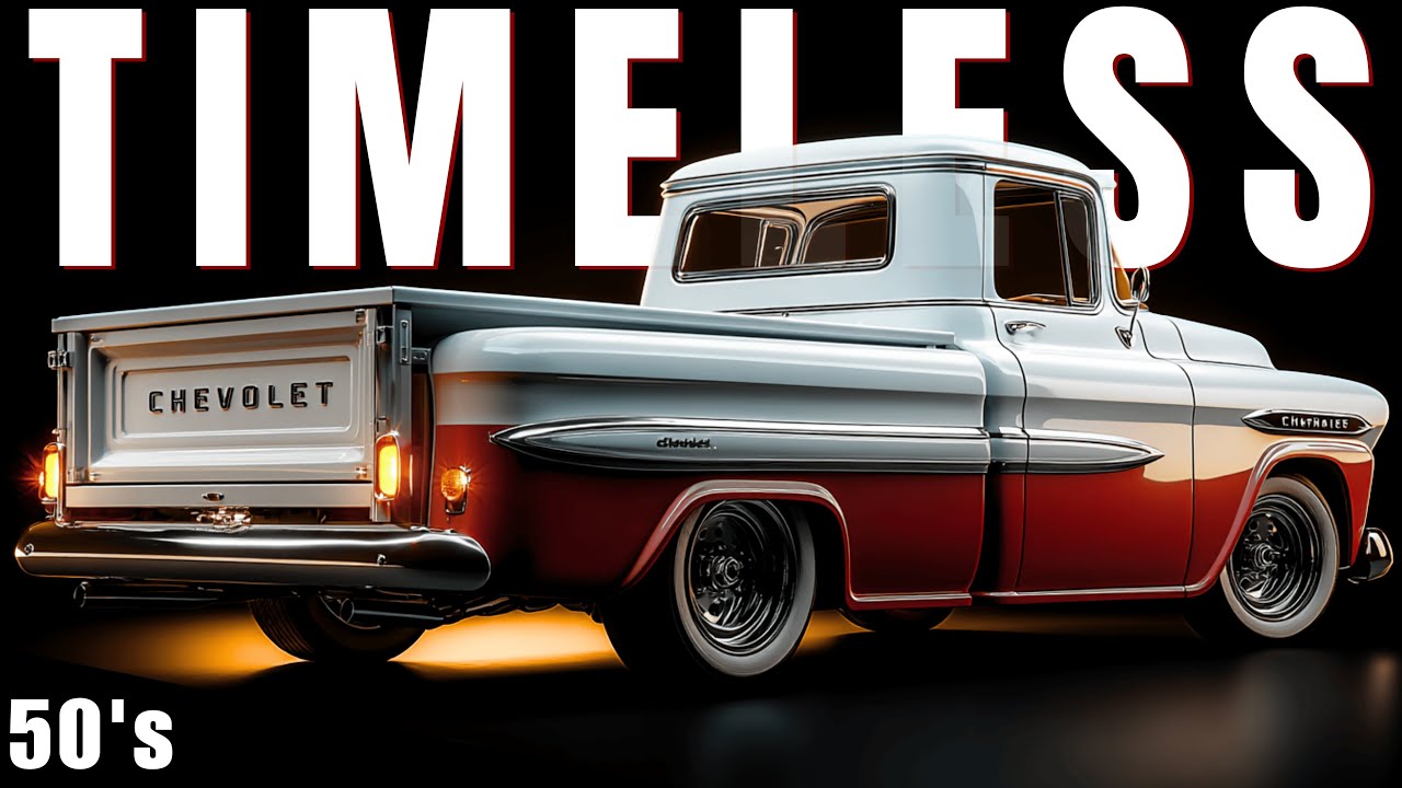 The 7 Most Beautiful American Pickups of the 1950s: Pure Nostalgia and Design to Fall in Love With!