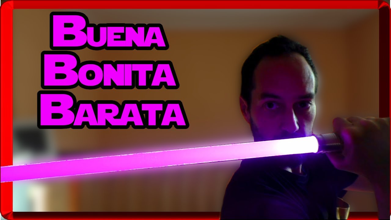 ❤️ ESPADA LÁSER BARATA 🖍️(unboxing) por menos de 40€ - Tu primera espada de INICIACIÓN