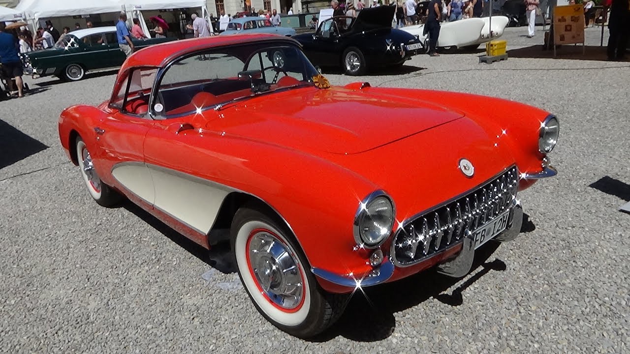 1956 Chevrolet Corvette C1 - Exterior and Interior - Retro Classics meets Barock Ludwigsburg 2017