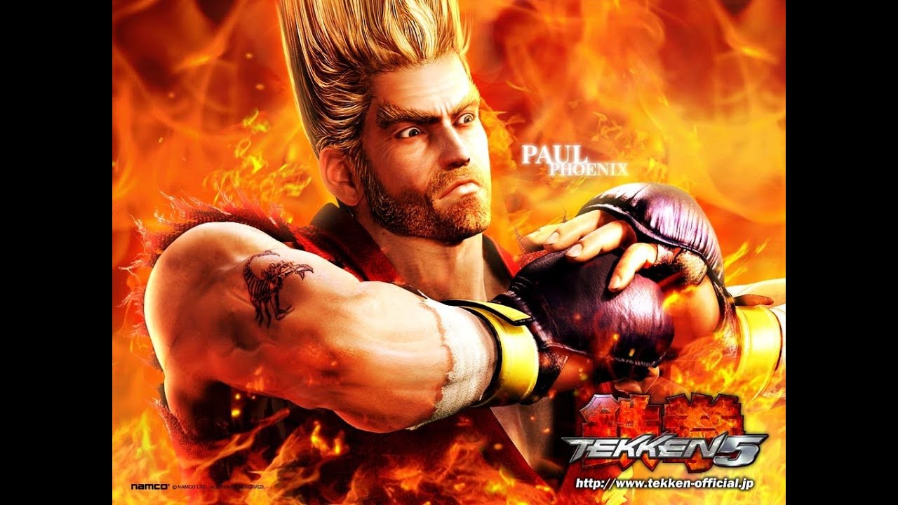 E24K's Tekken 5 - Paul Phoenix Story Battle Playthrough