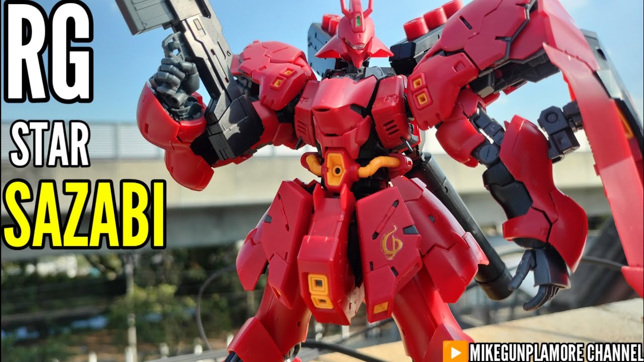 STAR RG SAZABI(bootleg) โครงในดีสีแดงแยกมาและจุดเสี่ยงกับราคา5แบงค์แดง#youtube#gunplabootleg 