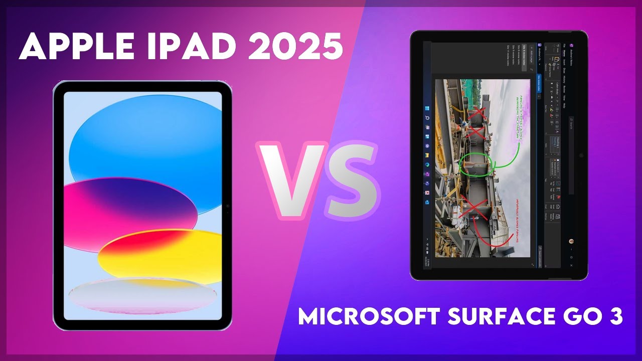 Apple iPad 2025 vs Microsoft Surface Go 3 Comparison