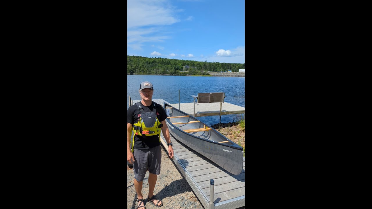 Nova Craft Canoe *NEW* Prospector 14 solo model, in TuffStuff Material on water demo and review