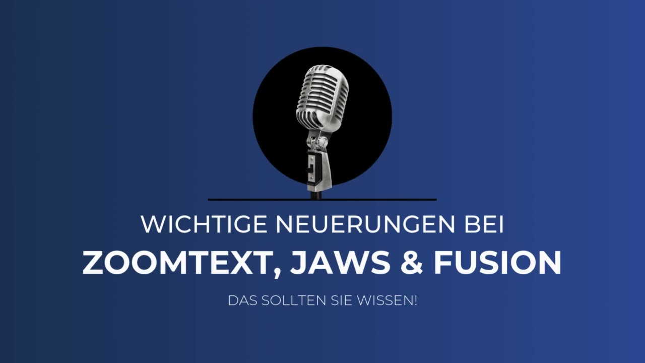 Wichtige Änderungen bei JAWS, ZoomText & Fusion: So bleibt Ihre Software-Lizenz aktuell