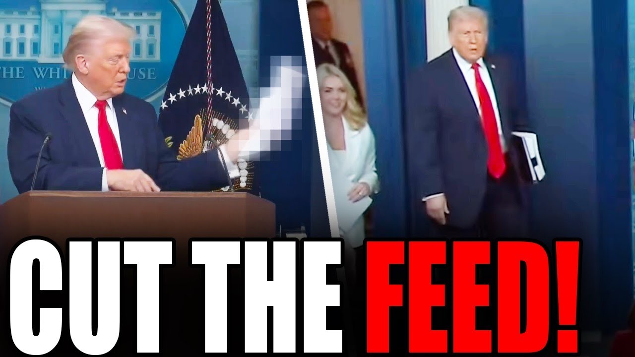 SHOCK BREAKING: Trump THROWS SH*T as Presser FALLS APART!