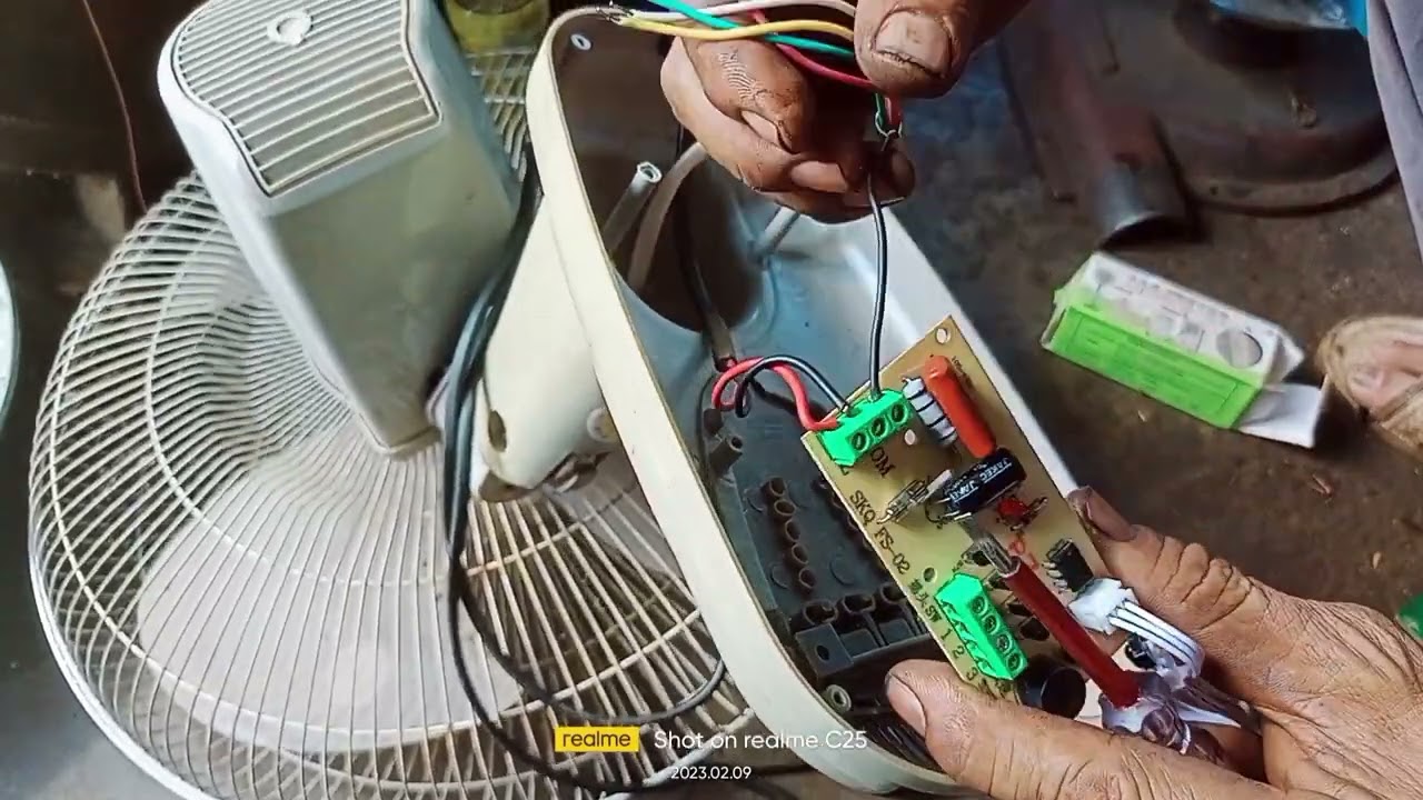 hướng dẫn độ mạch quạt đa năng cho quạt treo tường senko thay bo mạch quạt đa năng