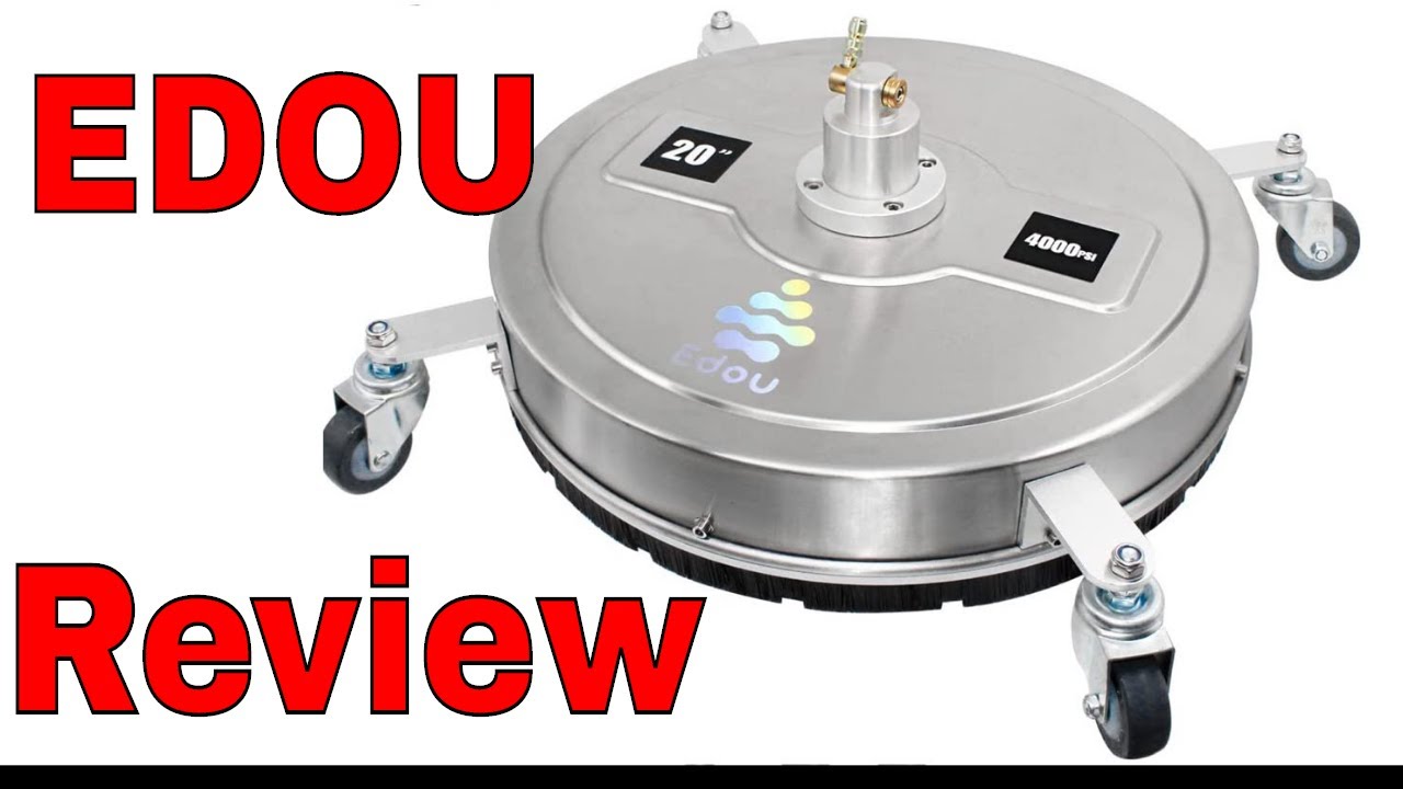 EDOU 20-inch Pressure Washer Surface Cleaner Review