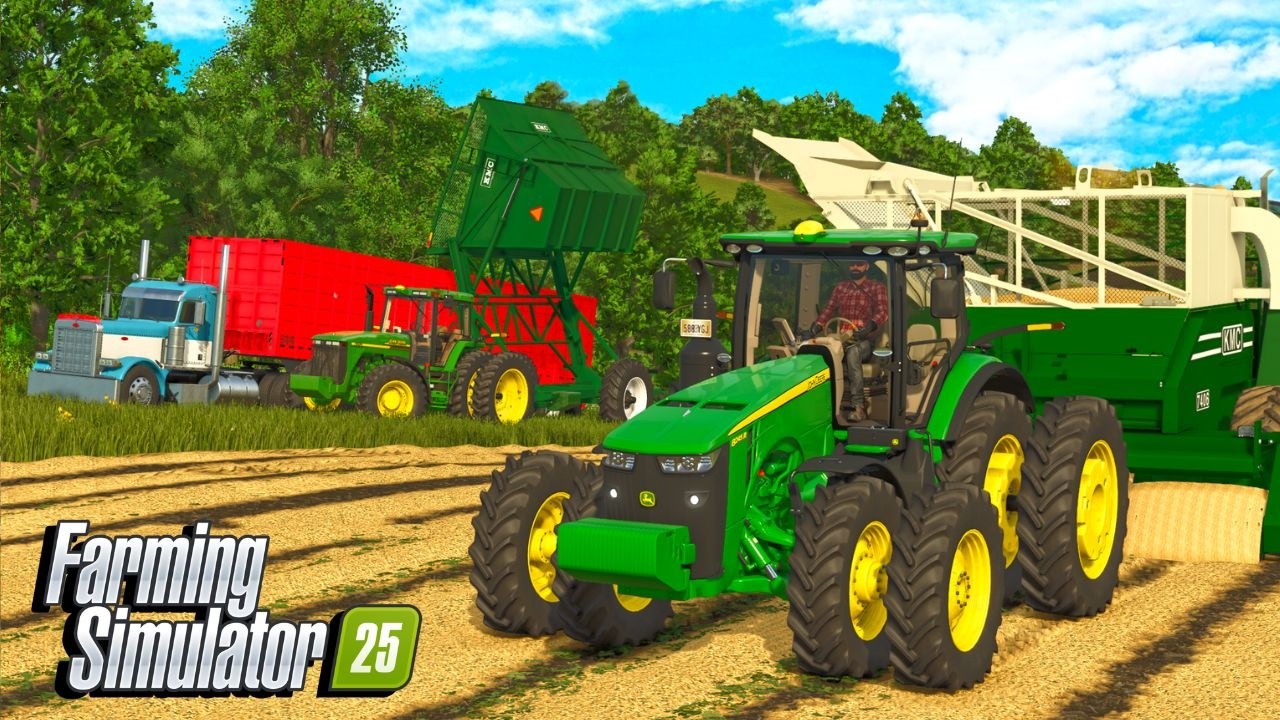 Я собираю первый урожай арахиса в этом году? | Farming Simulator 25