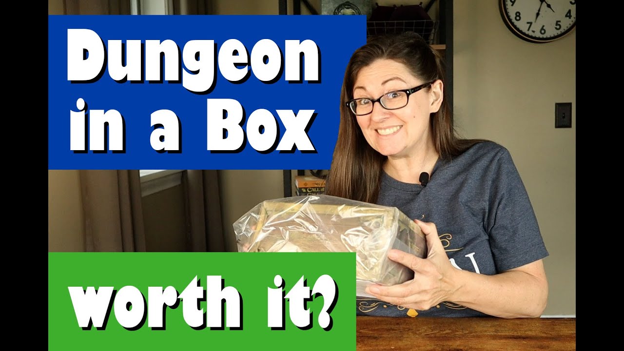 Dungeon in a Box - Is it worth it? - REVIEW Dungeons and Dragons 5th Edition