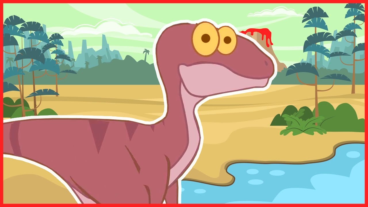 The Awesome Velociraptor | Dinosaur Song For Kids | With Sing Along Lyrics