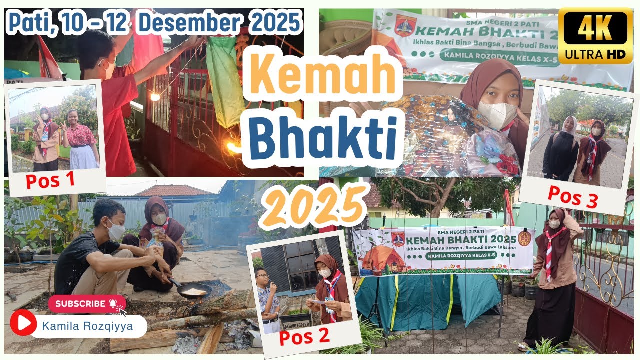 Semangat! Kemah Bhakti 2025 Praja Muda Karana #smandapa #sman2pati #smanegeri2pati #kemahpelajar