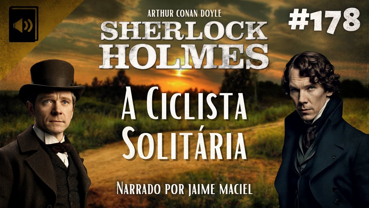 #178 - Audiolivro - Sherlock Holmes - A Ciclista Solitária - Arthur Conan Doyle