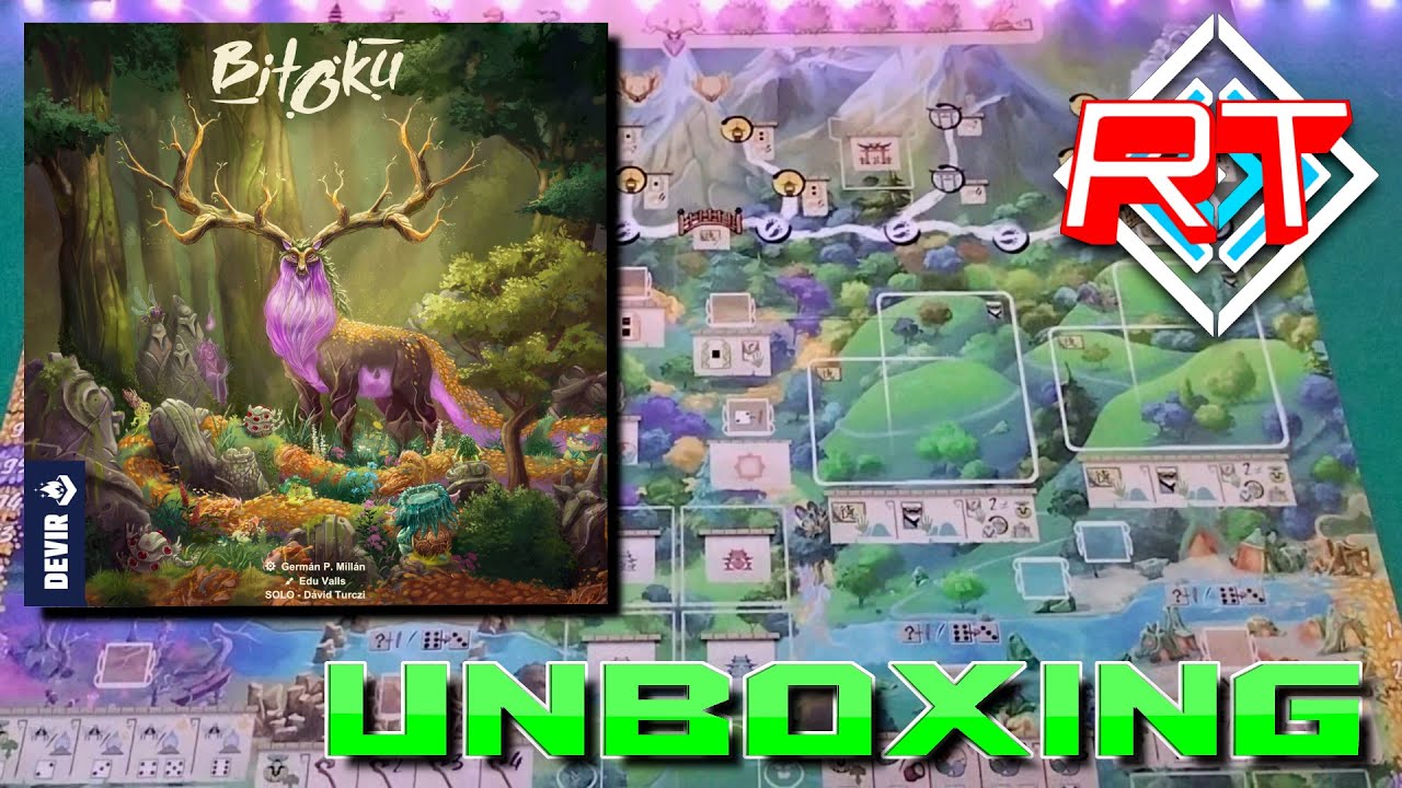 Bitoku Unboxing #32 gioco da tavolo italiano