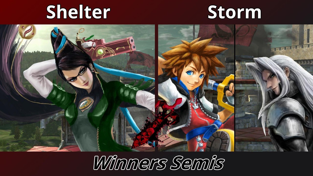Castle Siege 111 - Winners Semis - Shelter (Bayonetta) vs Storm (Sora, Sephiroth)