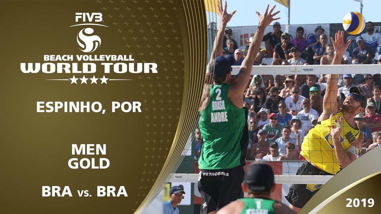 Men's Gold Medal: BRA vs. BRA | 4* Espinho (POR) - 2019 FIVB Beach Volleyball World Tour