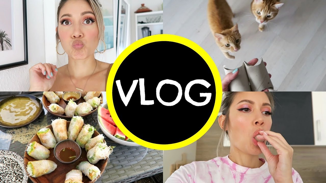 DIY Katzenspielzeug, Exotische Früchte & Sommerrollen | Follow my Weekend | funnypilgrim