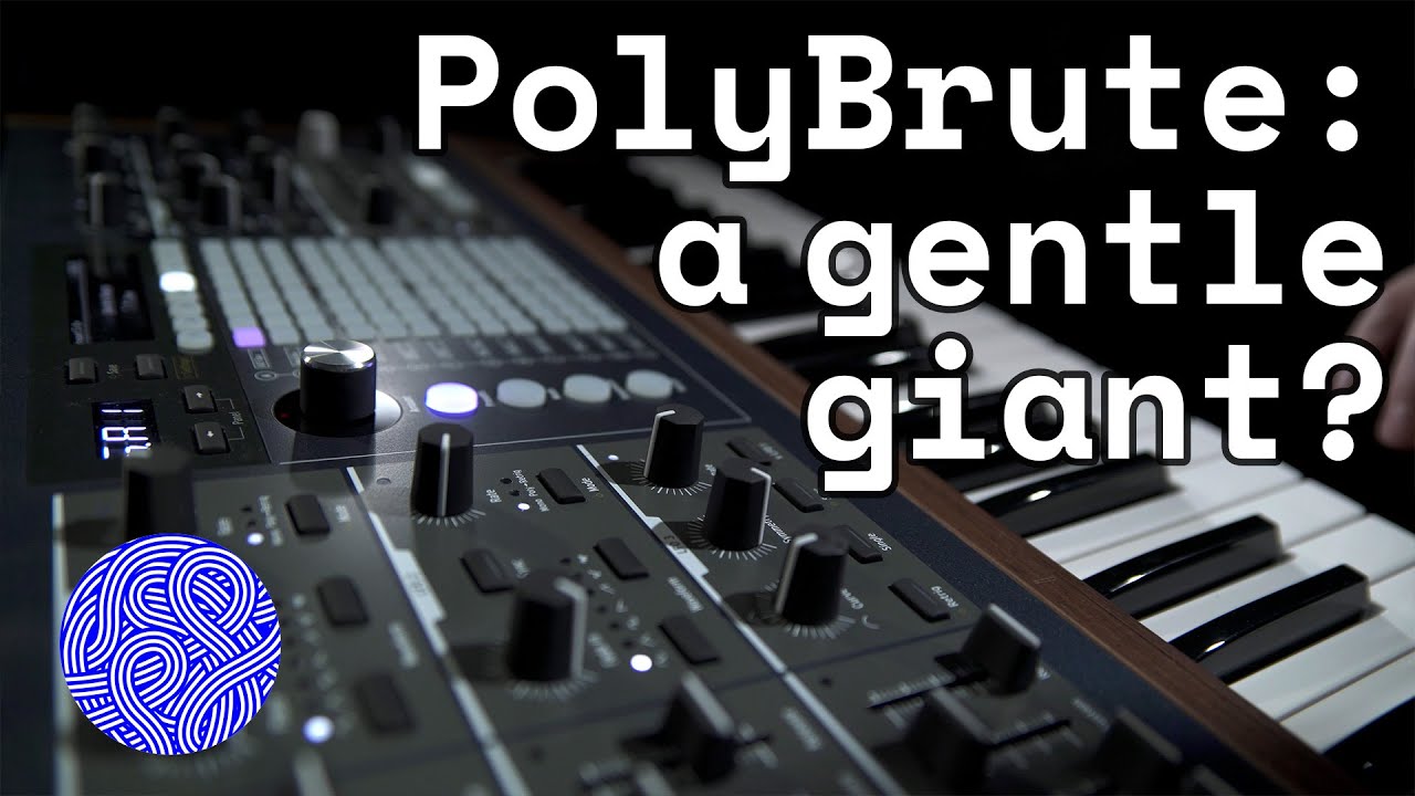 The subtle side of the Arturia PolyBrute