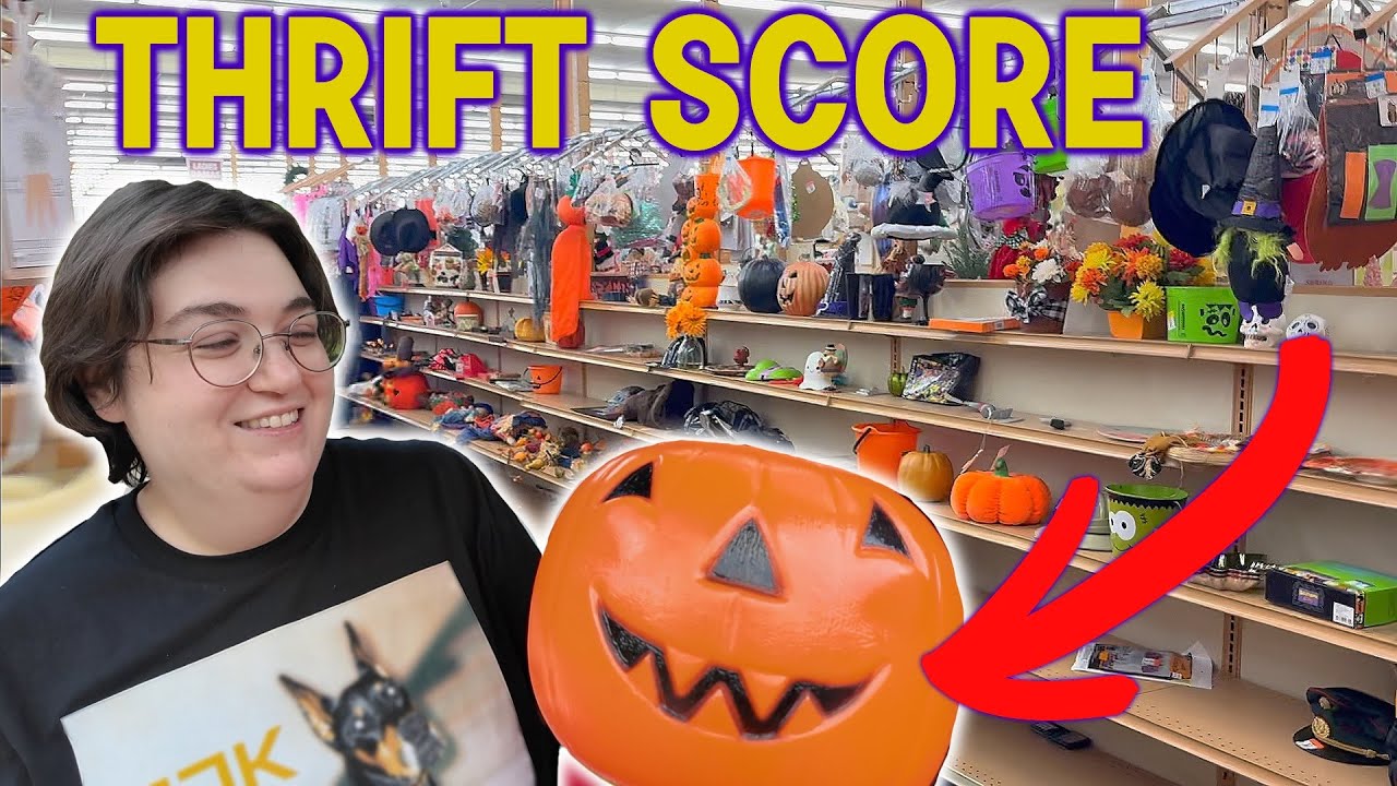 NOTHING Beats HALLOWEEN THRIFTING! We Found Classic Vintage 90's Halloween!