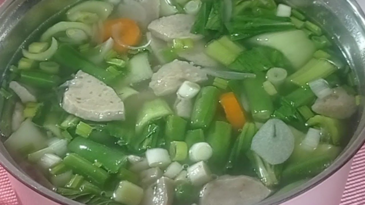 cara Membuat SAYUR BENING Yang Enak Dan Seger Banget