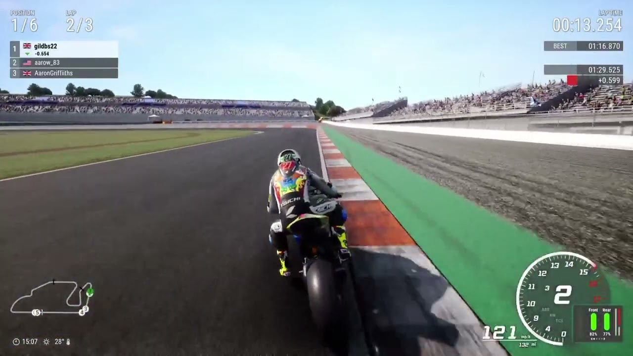 Ride 4 | VALENCIA | PS5 Online Lobby Race | Ducati Panigale V4R RM (2019) Gameplay