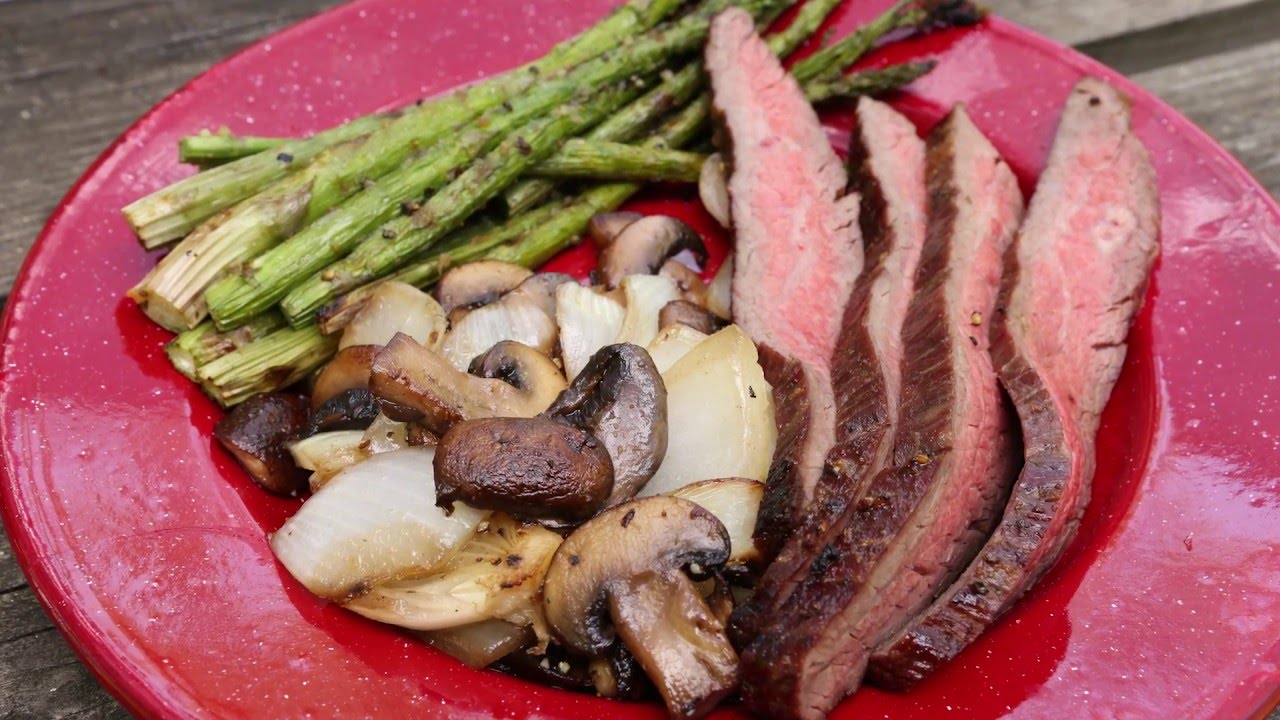 Camp Cooking With Zippo: Grilled Flank Steak